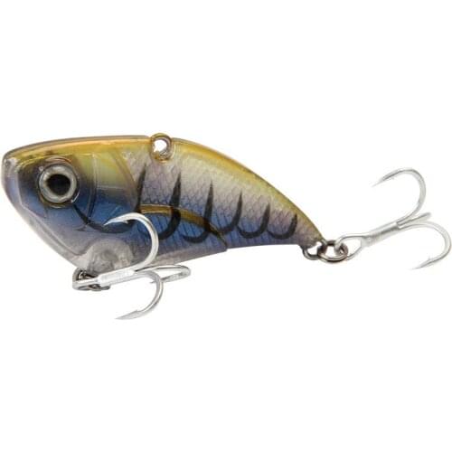 6 Colors 5.3cm/14.9g Artificial Sinking VIB Plastic Hard Bait Swimbait Bionic Bait 3D High Simulation Eyes Fishing Lure