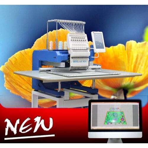 China 10 years service ! Holiauma 1 head computerized embroidery machine for design ladies suits 24 hours online service