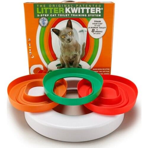 Cat toilet Cat Wc litter tray Professional Love Clean Use Hygienic Human Easy to Learn Litter Cats Bathroom Gift Box
