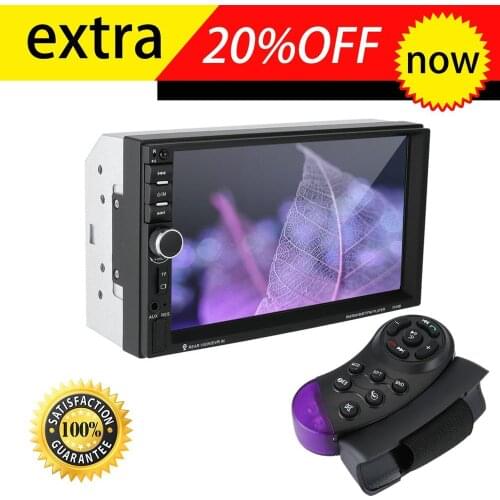 2020 New 7 Inch Double 7018B 2 DIN Car FM Stereo Radio MP5 Player TouchScreen Multimedia player With Direction Control