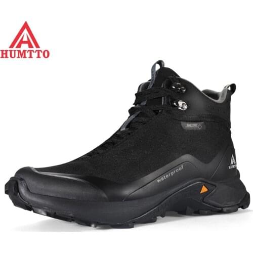 HUMTTO New Professional Hiking Shoes Outdoor Tactical Hunting Men Boots Trekking Sneakers Mens Climbing Camping Sports Shoes Man
