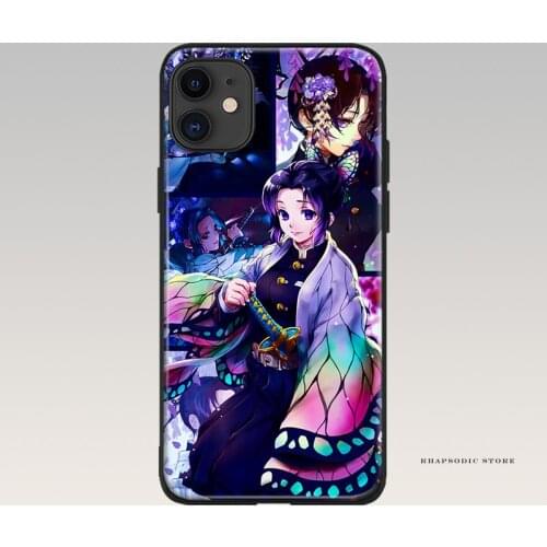 Shinobu Kocho Kimetsu no Yaiba anime For iPhone 6 6s 7 8 Plus X XR XS 11 Pro Max soft silicone Phone case cover shell
