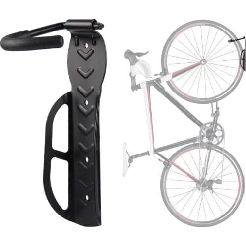 Bicycle Wall Mount Stand Rack Steel Bicycle Fixed Hanging Hook 30kg Capacity for MTB Road Bike Support Parking Bracket Holder