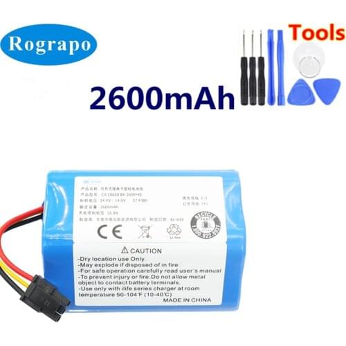 New TSR-JM01 Battery For TCL S18 S15 / S16 DH860 Accumulator 2600mAh Li-ion Replacement Batterie 3-wire Plug+tools