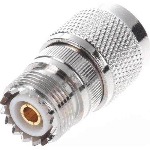 Straight N Male to UHF SO-239 Female Jack Coax Adapter Connector Drop shipping