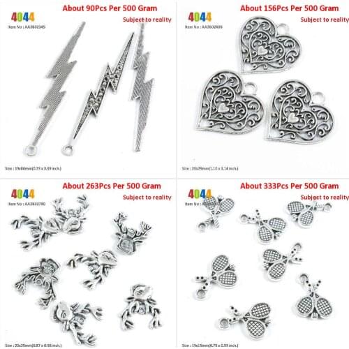 Jewelry Making Charms Wholesale Suppliers Lightning Love Hearts Deer Buck Tennis Racket
