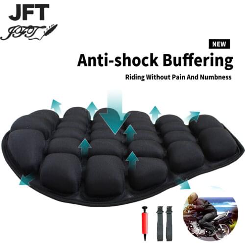 Air Pad Motorcycle Seat Cushions Cover Waterproof Motorcycle Motorbike Scooter Seat Covers Cushion Bobber Motorcycle