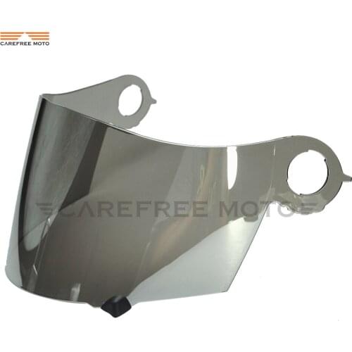 1 Pcs Chrome Motorcycle Helmet Visor Lens Full Face Shield Case for SUOMY Spec 1R Spec-1R Extreme Apex Visor Mask