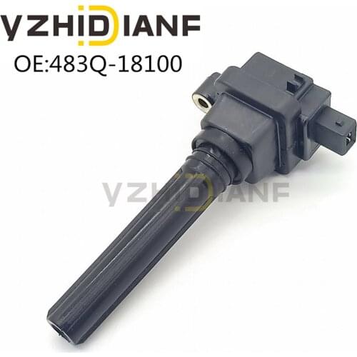 2PCS For Mazda- 483Q 1.8 CAR IGNITION COIL OEM NO# 483Q-18100 483Q18100