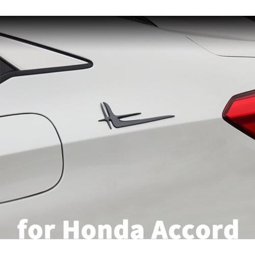 Car body trim strip decoration standard sports rear window side standard For Honda Accord 10th 2018 2019 2020