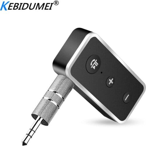 Kebiduemi Bluetooth 5.0 Audio Receiver Aux 3.5mm Jack Hifi Stereo Music For Bluetooth Adapter For Car kit Speaker