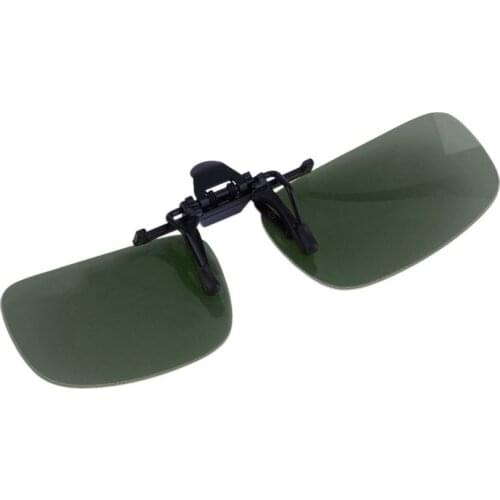 NewDriving Night Clip-on Flip-up Lens Sunglasses Cool Eyewear Clip On Lens Anti-UV 400 Unisex for Women & Men