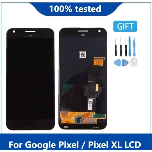 Original For HTC Nexus M1 Google Pixel XL LCD Display Touch Screen Digitizer AssemblyAMOLED For Google Pixel LCD Burn-Shadow