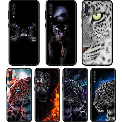 Panther Cheetah For Samsung Galaxy A50 A70 A30 A40 A10 A20E A20S A10S 10E A60 A70S A80 A90 5G Cell Phone Soft Case Capa