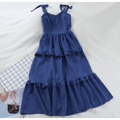 Womens summer slim strapless slash neck off shoulder dress girls sexy elastic bust medium long beach chiffon dress TB1180