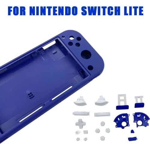 Replacement Plastic Shell Case Cover For Nintendo Switch Lite Console Hard Housing Shell Faceplate For NS Cover With Buttons Kit