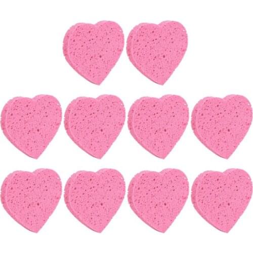 30Pcs Cleaning Sponge Puff Makeup Powder Puff Cleansing Facial Sponge Sponge Puff for Home Women Makeup Face