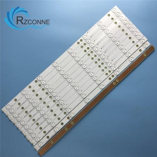 LED Backlight strip 8 lamp For Hisense 55'' TV LBM550P0801-FH-1S(0) LED55K300UD LED55EC520UA HD550DU-B71 HD550DU-B21