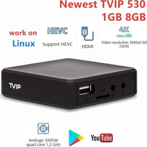 TVIP v530 Amlogic S905W Linux iptv support URL m3u link on TVIP 530 V.530 Set Top Box