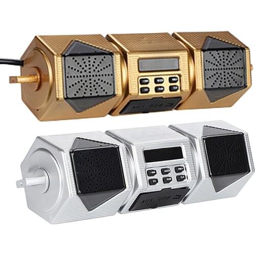 Waterproof Motorcycle Stereo Speakers Audio System Bluetooth Amplifier Radio USB FM Radio MP3 Player