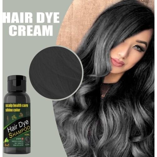 1PC One-Time Hair Dye 60ml Color Hair Cream Stick Temporary Cover Up White Hair Colour Fashion Natural Disposable Hair Dye TSLM1