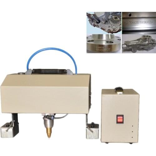 130*30mm Portable Marking Machine Pneumatic Marking Machine Metal Lettering Steel Plate Mold Car Number Marking Machine JR-QD01