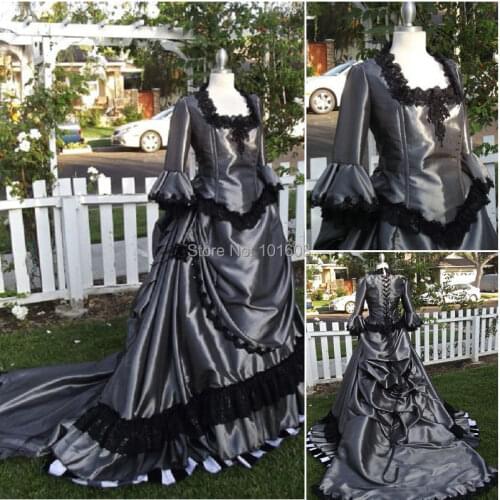 1860S Victorian Corset Gothic/Civil War Southern Belle Ball Gown Dress Halloween dresses CUSTOM MADE R-080