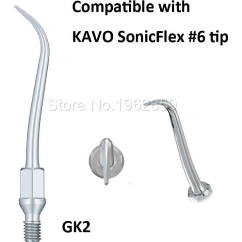 5pcs/lot GK2 Scaler Tips Tools for KAVO Dentist Dentistry Instrument Dental Equipment Ultrasonic Scaling Tip Compatible KAVO