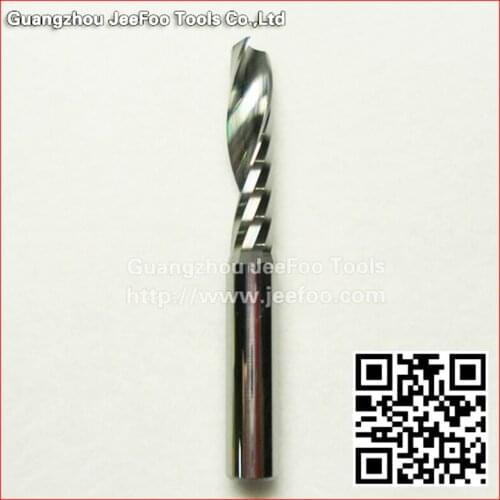 6*25 AAA series solid carbide cnc machine engraving tools one flute spiral endmill router bits