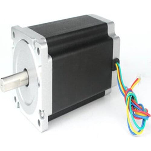 86 155 NEMA34 350C 450C 12NM 14MM with keyway 2-phase hybrid stepper motor 86HS155-6004A