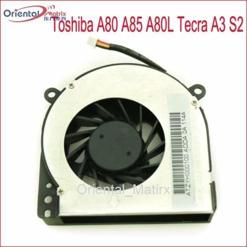 Free Shipping New AB0605HX-EB3 Laptop CPU Cooling Fan For TOSHIBA A80 A85 A80L Tecra A3 S2 Laptop CPU Cooling Fan