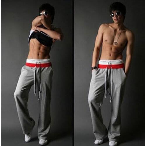 Outdoors Cargo Loose Trousers Men Sweat Harem Joggers Pants Hip Hop Slim Fit Sweatpants for Dance