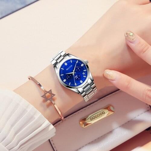 Brand Luxury Women Watches Ladies Fashion Quartz Watch For Women Golden Stainless Steel Wristwatches Casual Female Clock xfcs