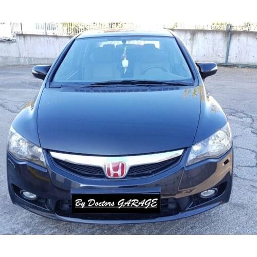 Bat Mirror Cover For Honda Civic Fd6 2006-2011 Piano Glossy Black Wing Case Covers Body Kit Rearview Auto Car Styling Accessory