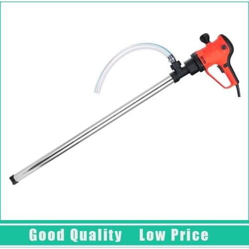 D72 Vertical Hand Barrel Pump 220V 50-250L/min Electric Oil Pumping Pump With C Aluminum Alloy Pipe
