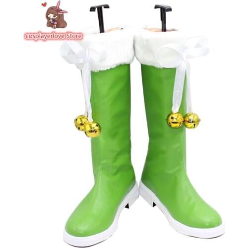 DATE A LIVE Yoshino/Hermit Cosplay Costumes for Halloween Shoes boots custom Made For you