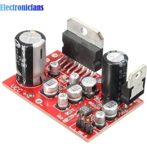 DC 12V TDA7379 38W+38W Amplifiers Audio Stereo Amplifier Board w/ AD828 Preamp super than NE5532 Electric Boards Modules