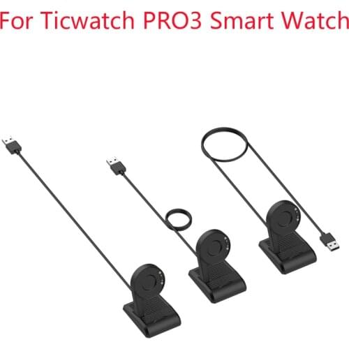 2021 USB Charger Cradle Dock For TicWatch Pro 3/Pro 3 GPS/Pro 3 LTE USB Charging Cable Portable Adapter Smart Watch Accessories