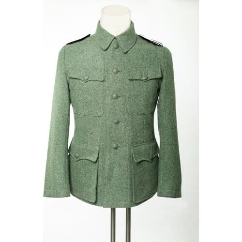 EMD WWII German M42 coastal field wool tunic 5 buckles