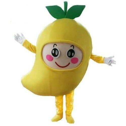 Mango Mascot Costume Set Cosplay Party Cartoon Costume Halloween Easter