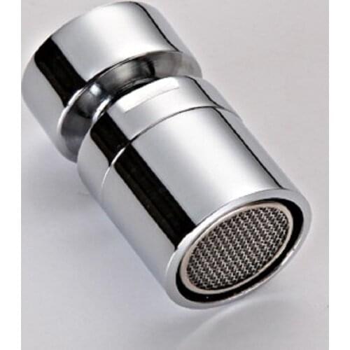 Faucet Nozzle 360 Degree Aerator Swivel Tap Water Saving Brass Sprayer Sink Mixer Connector Flexible Kitchen Hardware Polished