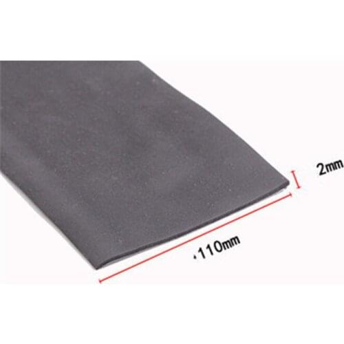 Silicone Foam Strip High Temperature Heat Insulation Sealing Rubber Bar Black Gray White