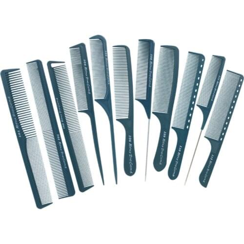 Cutting Comb Salon Hair Trimmer Brushes High Temperature Resistant Combs Set Hairstyling Hairdressing Hair Tool Antistatic Combs