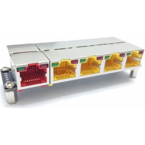 RJ45 Hub Connector Integrated Wiring Pass-through Adapter Board N5WKSAL High-quality Adapter Adapter Module
