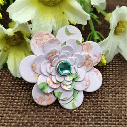5pcs flower Frame Metal Cutting Dies Stencils Scrapbooking Decorative Embossing Folder Carbon Steel Paper Card DIY Die Cuts