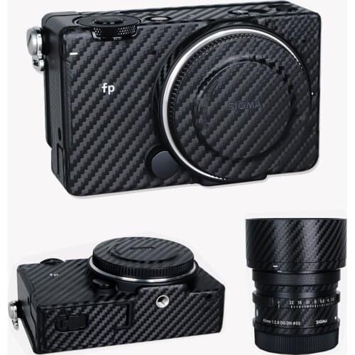 Anti-Scratch Camera Body Skin Cover Protector Film for Sigma FP Mirrorless Cameras Full Frame 3M Sticker Carbon Fiber shell