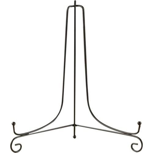 Iron Display Easel Stands Collective Plate Photo Prize Medal Holder Rack 4-12