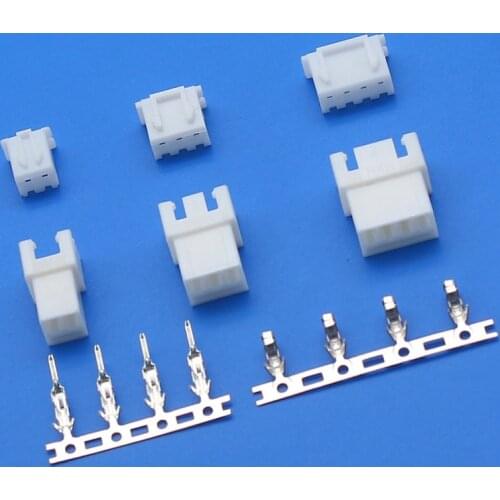 10sets XH2.54 2.54mm Wire Cable Connector XH Plug Male & Female JST Aerial Docking for Battery Charging Cable DIY