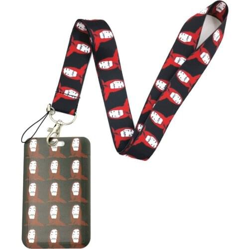 10pcs House of Paper Money Heist Lanyard Credit Card ID Holder Bag Student Women Travel Card Cover Car Keychain Gift Accessories