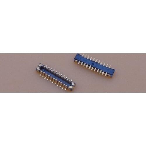 10PCS LCD FPC connector for iphone 5s LCD display screen FPC on Logic motherboard mian board 22PIN 22P Replacement repair